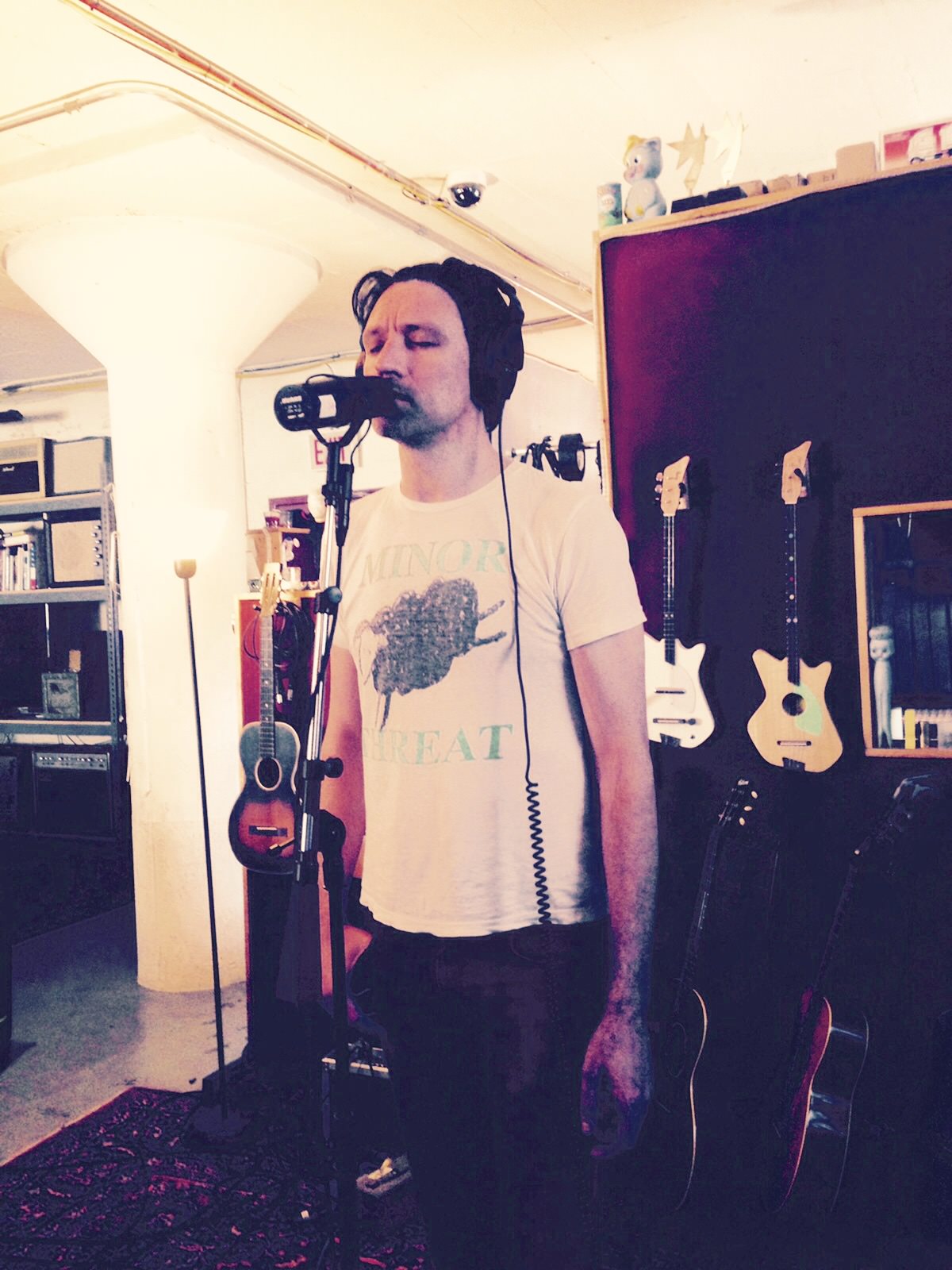 Paul Dempsey Solo album 2 Recording Day 7, The Loft, Chicago Paul