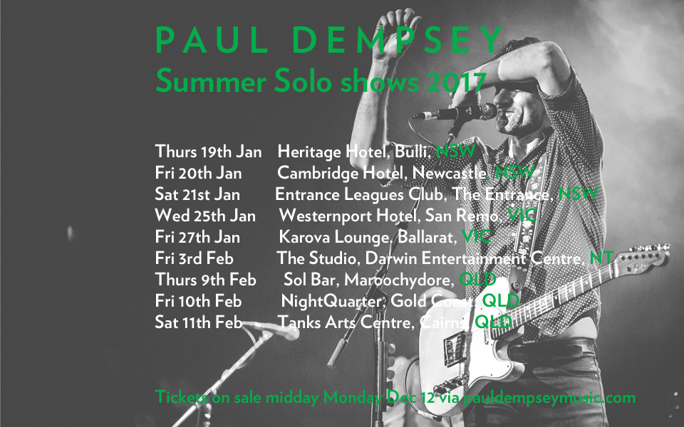 Discography Paul Dempsey